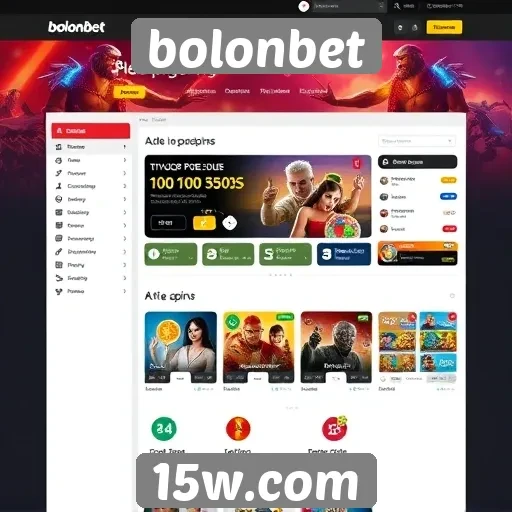 Facilidade de navegação no site bolonbet